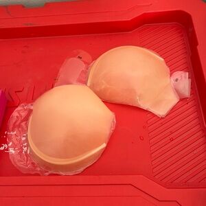 Peach Silicone Bra Inserts